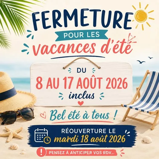 Vacances d'été 2026